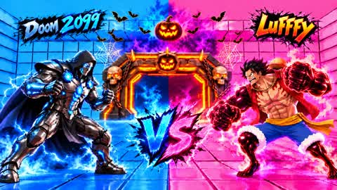 LAFFY VS DOOM 2099 RVB  🔴🔵[HORROR]