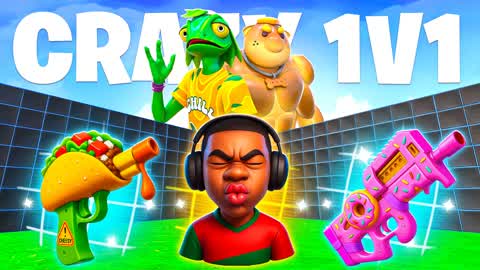 CRAZY 1V1 FFA - ALL GUNS & RIDES