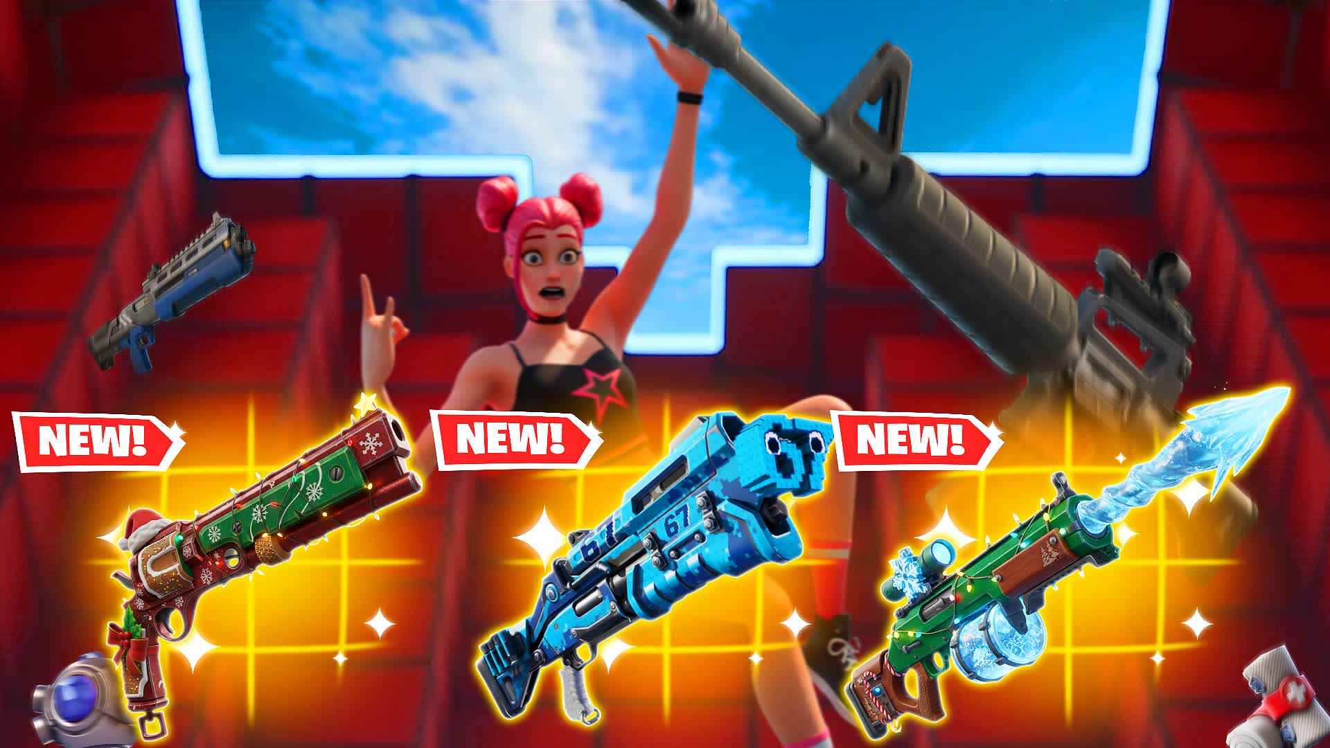 🔥 EXTREME HOLE - ALL WEAPONS 🔫