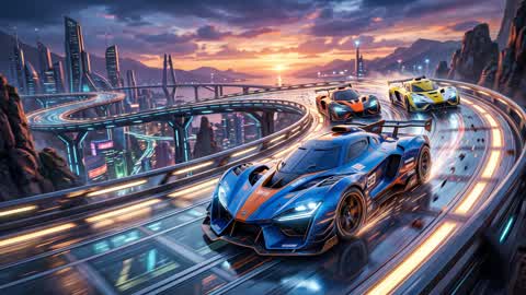 FUTURE HORIZON: SKYWAY RACING 🏎️