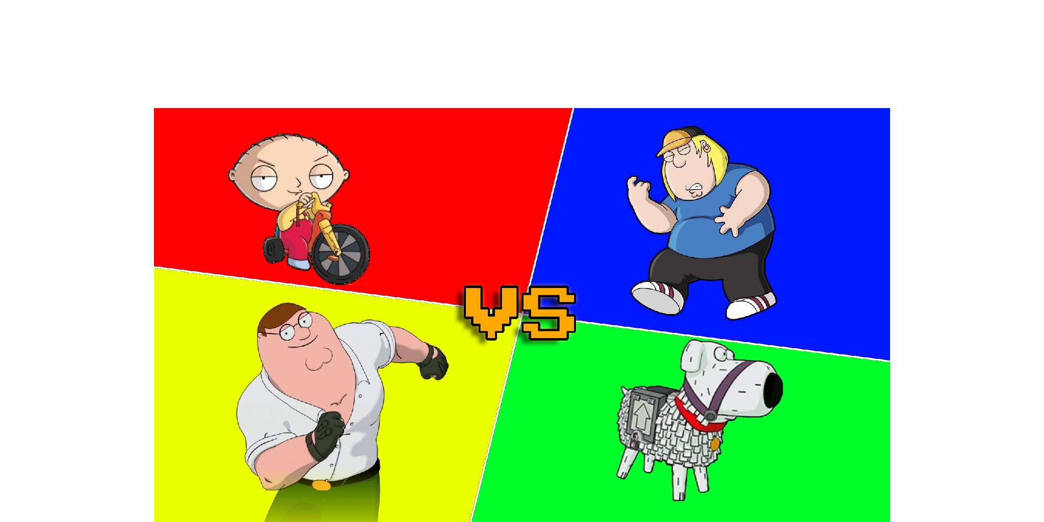 FAMILY GUY ZONE WARS 4v4v4v4 *NEW LOOT*