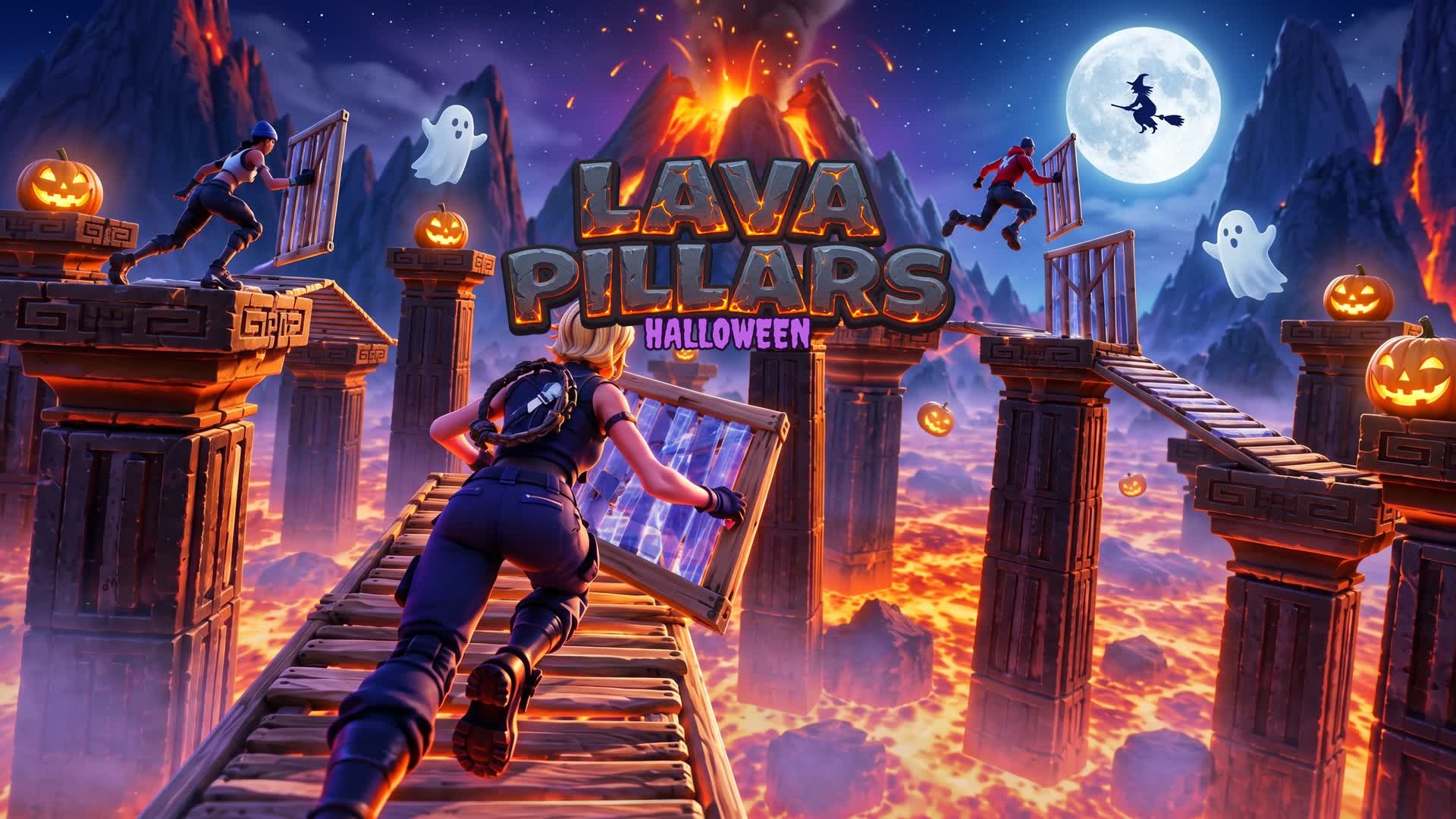 Lava Pillars: Halloween 12 FFA