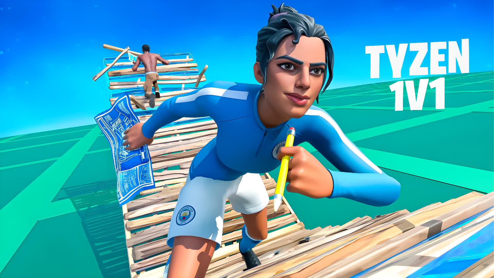 TYZEN 1V1 BUILD FIGHT (200 PUMPS)