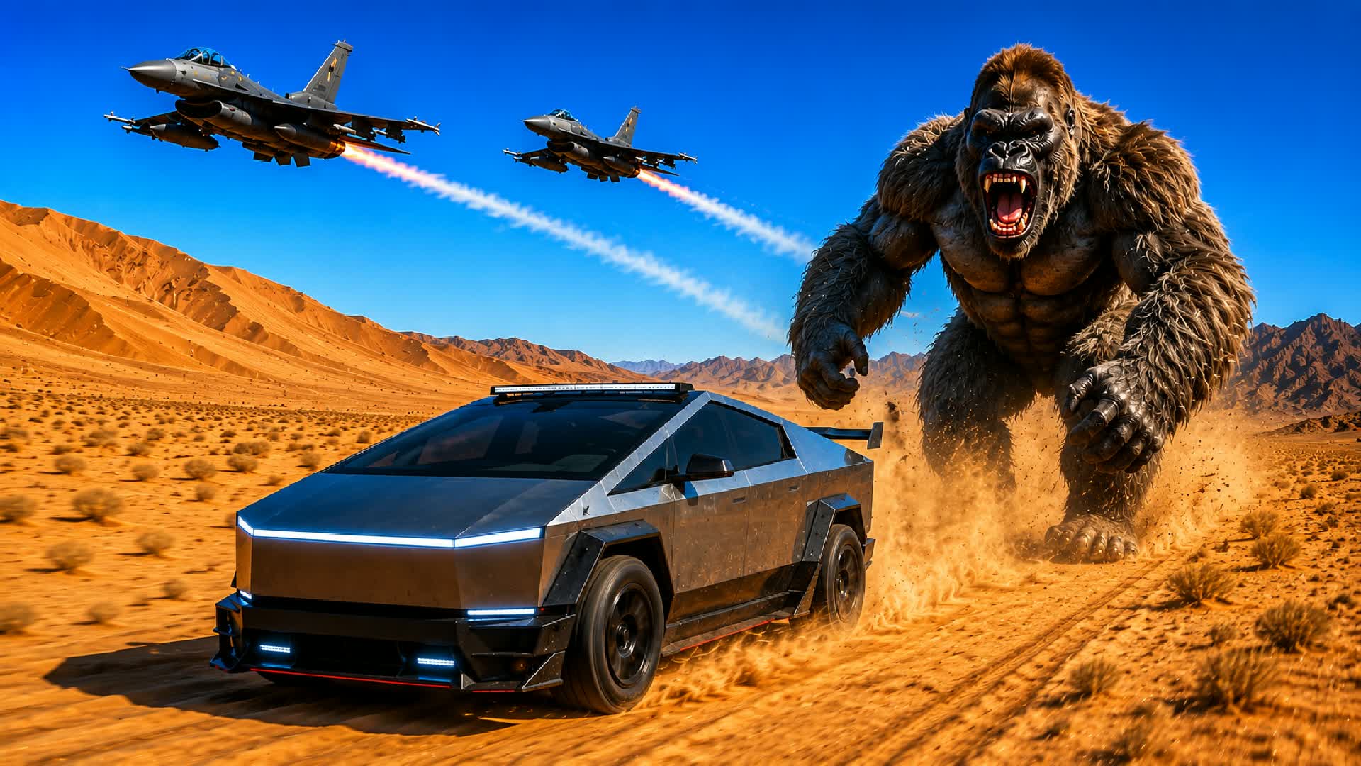 DESERT DRIVING 🐪 ZOMBIE