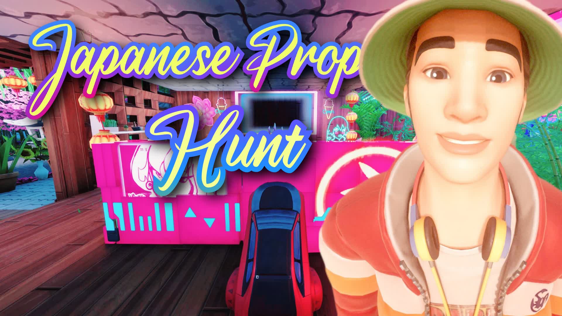 Japanese Prop Hunt 金 490777329600 by jrippycactuar Fortnite Creative Map Code Fortnite.GG