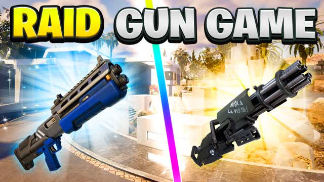 RAID GUN GAME 🔫 FIRST PERSON