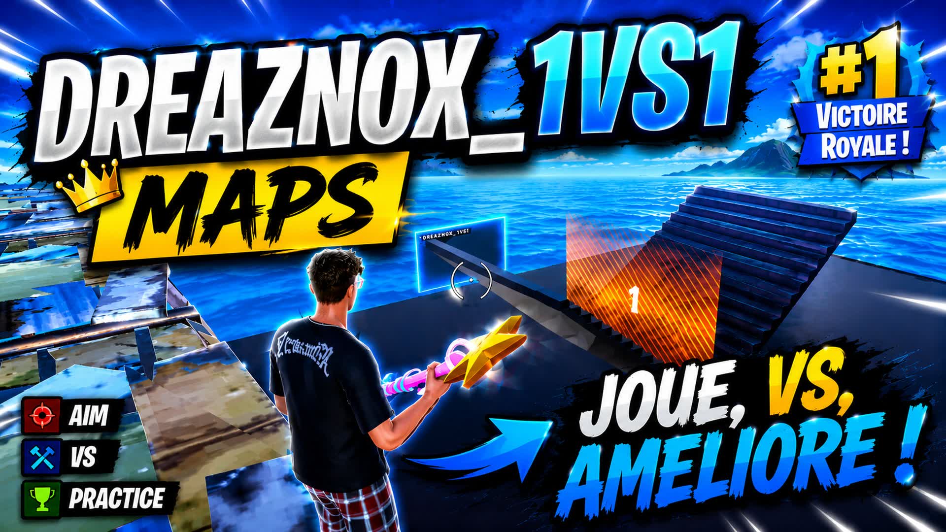 DreazNox_1vs1 — Fortnite island 6593-1887-4386 by DreazNox