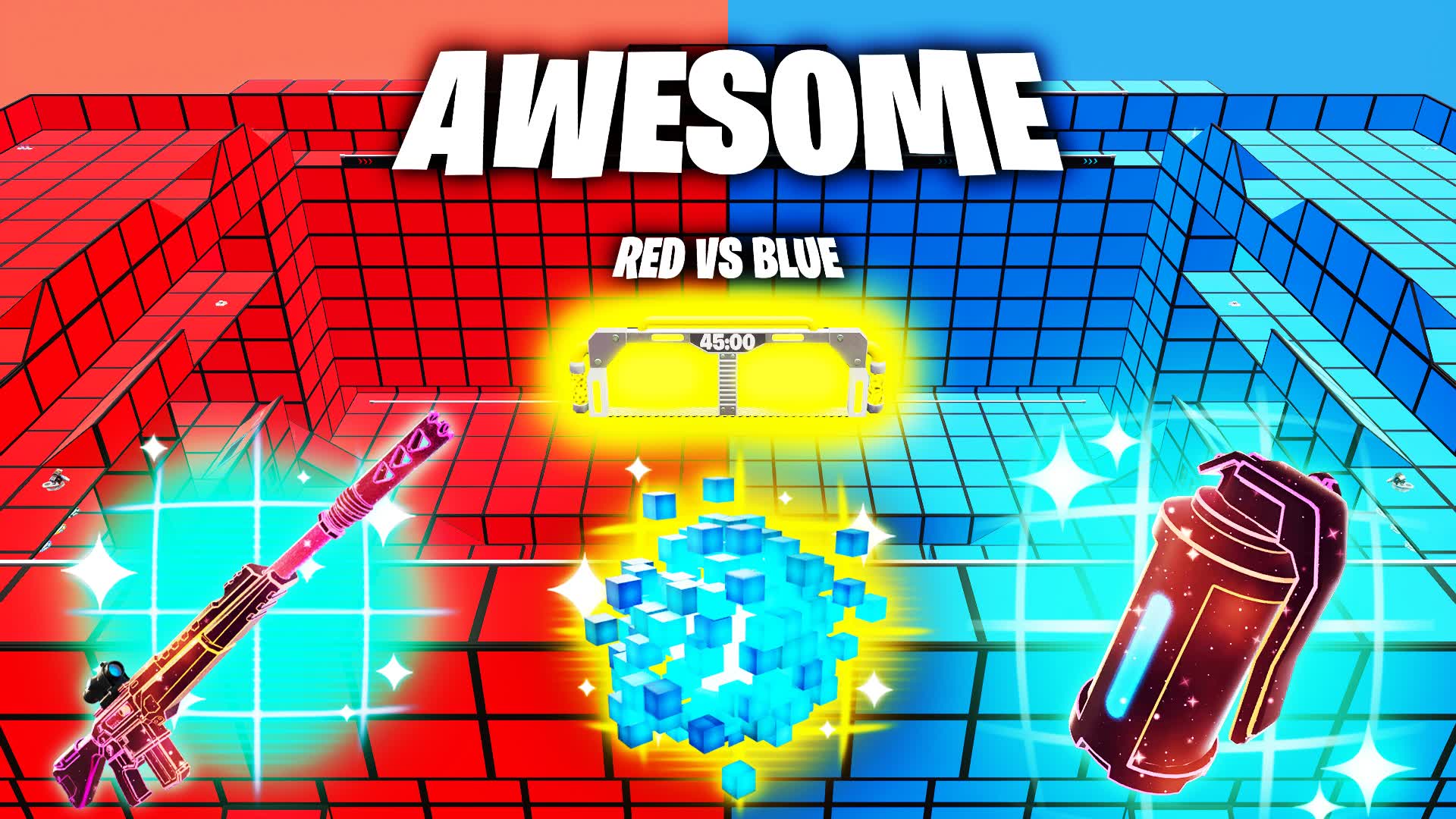 AWESOME RED VS BLUE 🔴🔵