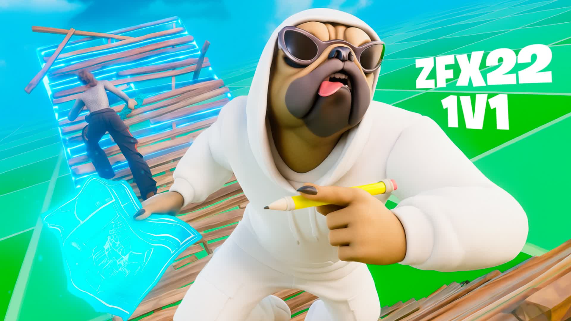 1v1 BUILD FIGHT FFA [ZFX22]❤️