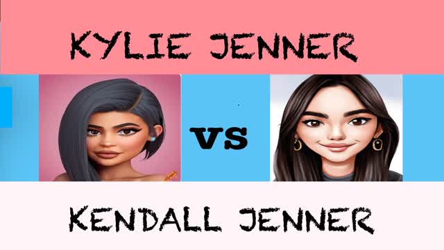 KYLIE JENNER VS KENDALL JENNER 1v1