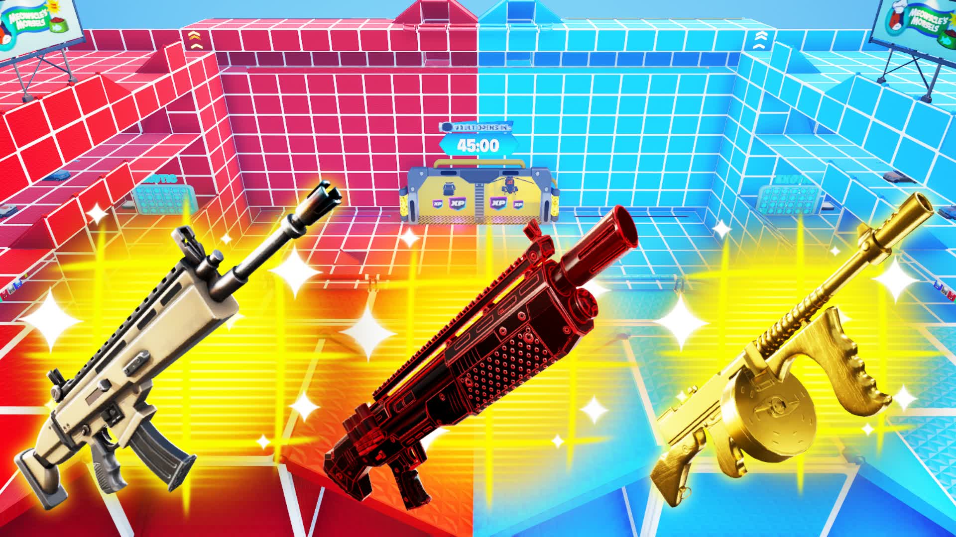 ULTRA SMART RED VS BLUE 🔴🔵 (SMG)