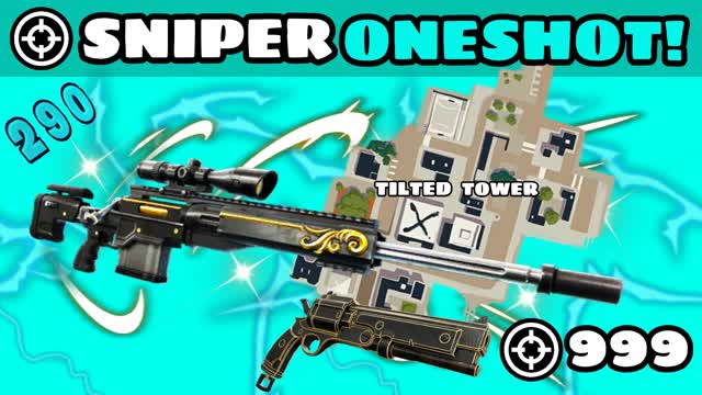 🔥CRAZY SNIPER ONESHOT! 🎯 TILTED TOWER