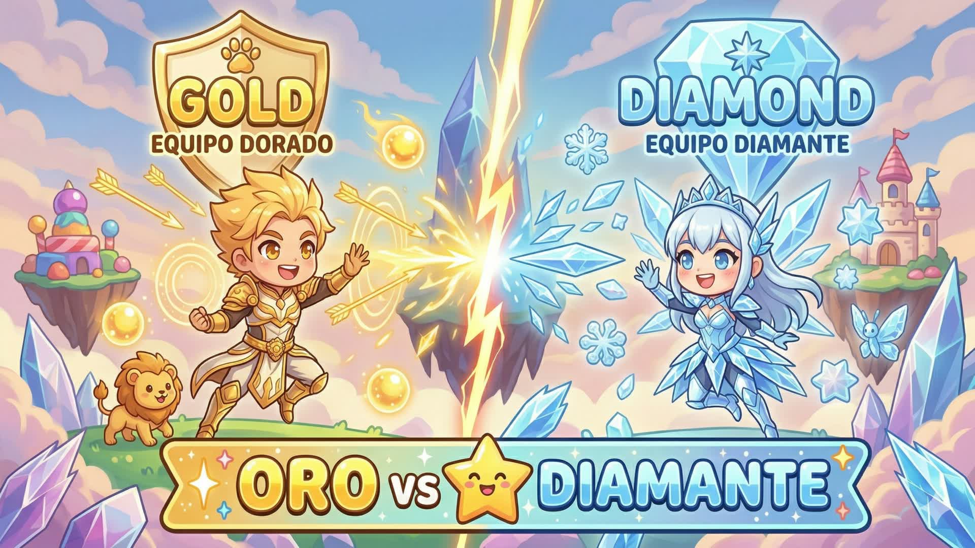 Diamond VS Gold Battle
