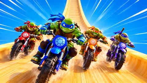 🔥 GIANT RAMP RACE