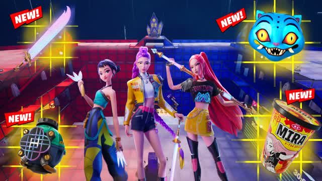 Kpop Demon Hunters:RedVsBlue Halloween