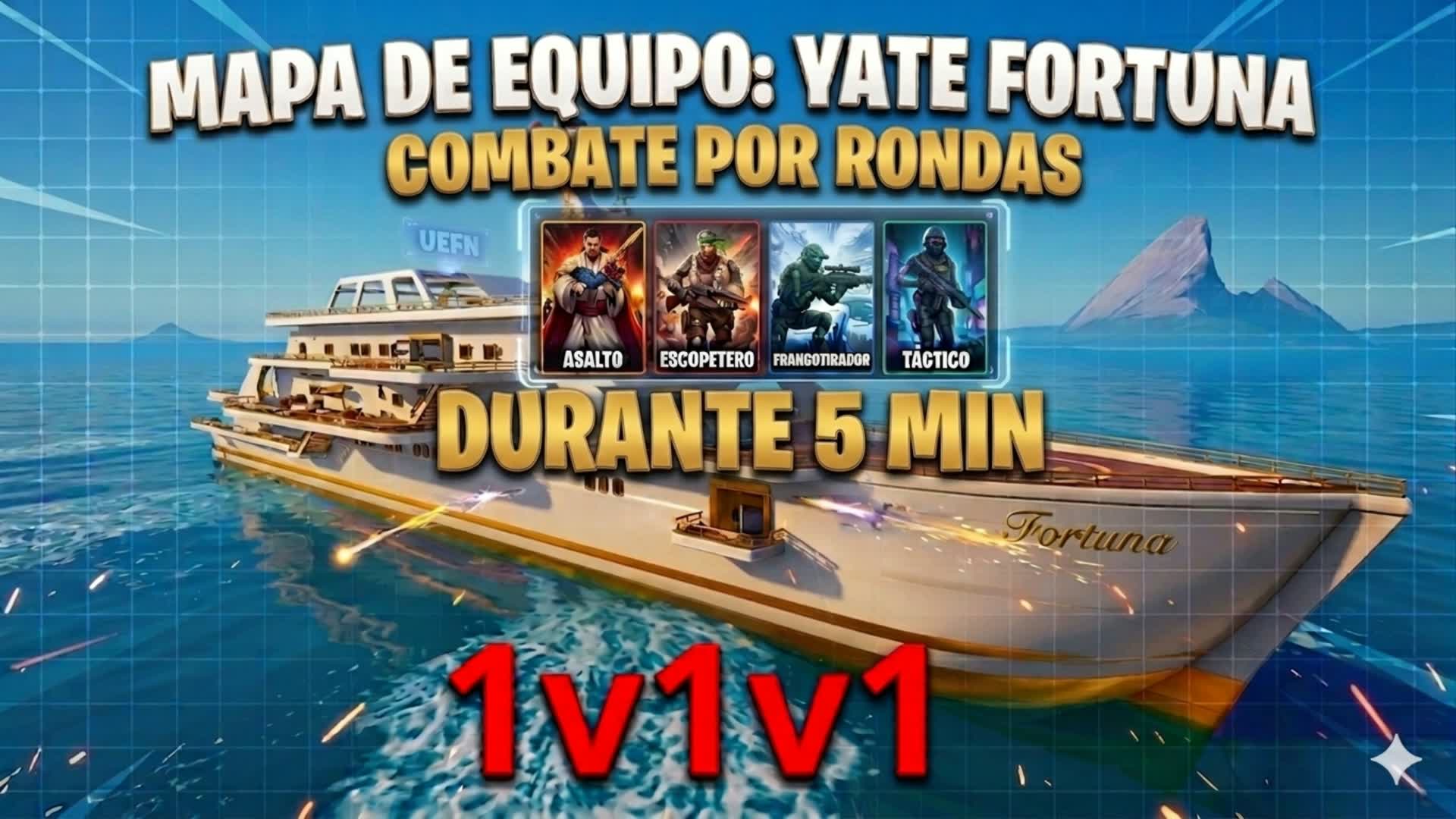 YATE フォルトゥーナ: コンバテ タクティコ 1V1V1