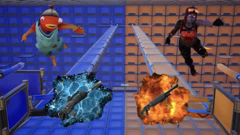 FIRE VS WATER ZERO BUILD💧🔥