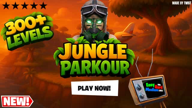 Jungle Parkour 300+ Levels