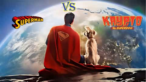 SUPERMAN vs KRYPTO 🦸‍♂️SUPER HERO FIGHT