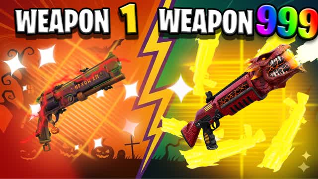 BEST HALLOWEEN🎃GUN GAME🔫CUSTOM GUN⚡
