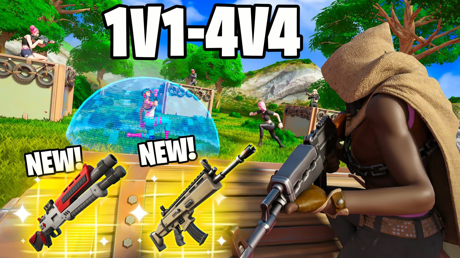Zero Build 1v1-4v4 - Versatile