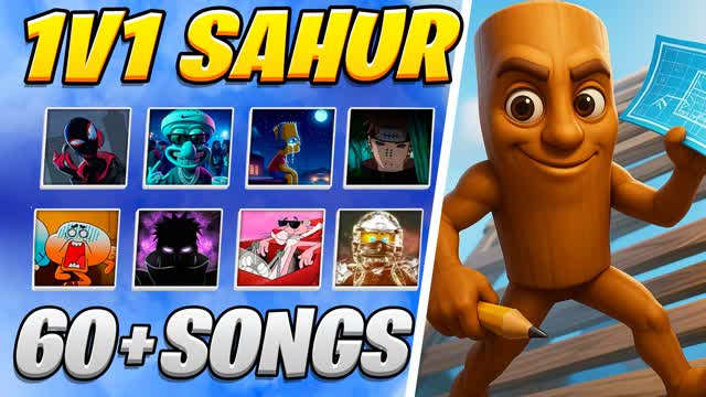 Tung Sahur 1v1🎯 +60 songs🎶