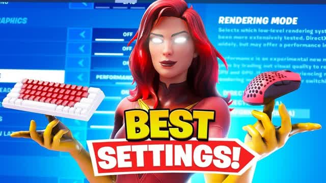 BEST KEYBOARD SETTINGS 1V1