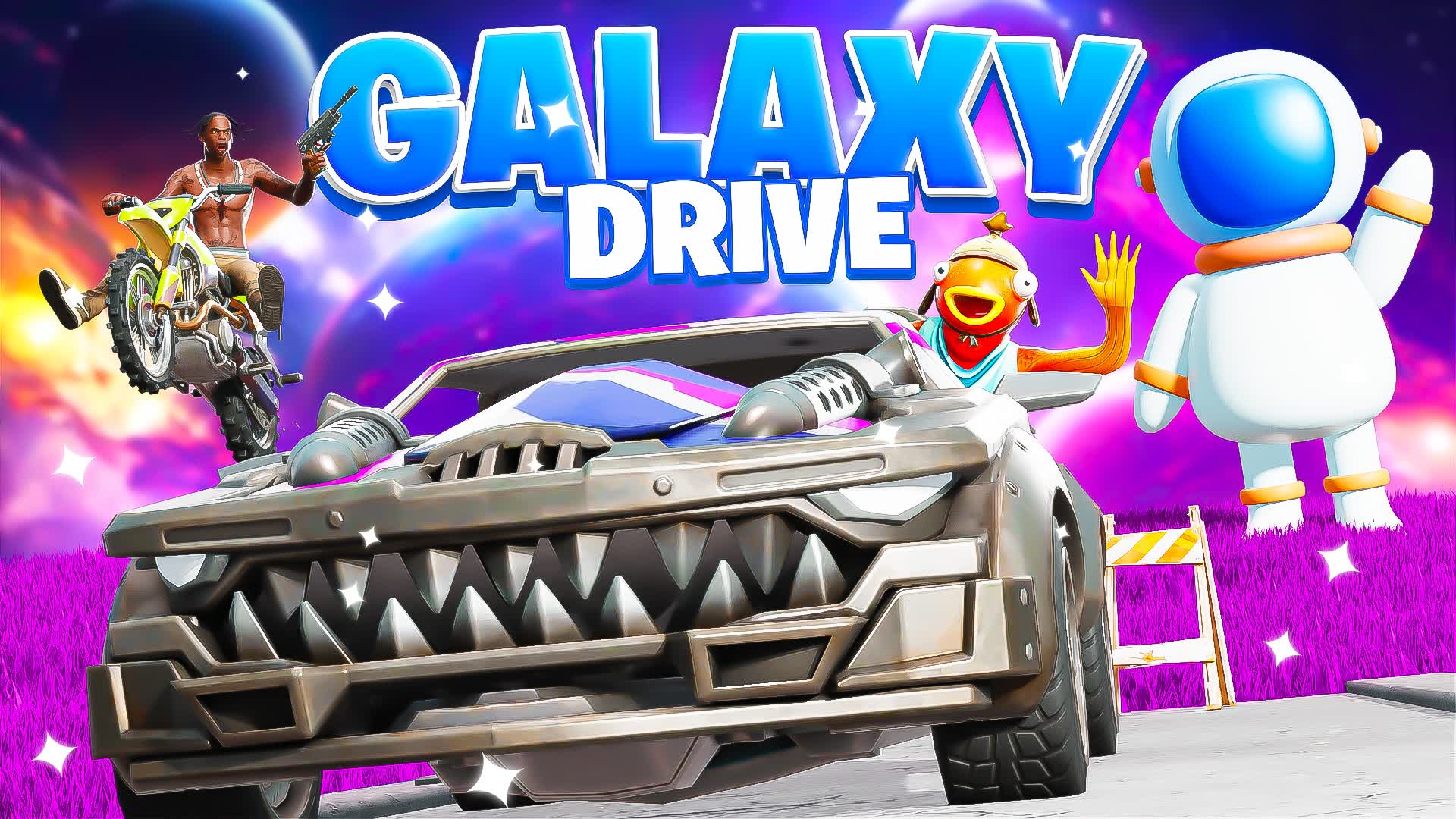 🚀 GALAXY DRIVE OPEN WORLD FFA RP 7116-1275-3811 by raxi - Fortnite ...