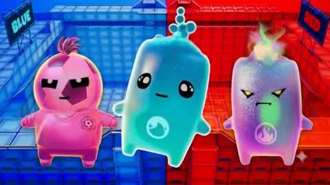 RED VS BLUE PINK POWERS