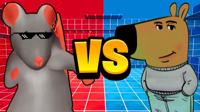 TIKTOK RAT VS CHILL GUY -RED VS BLUEđŽđ”
