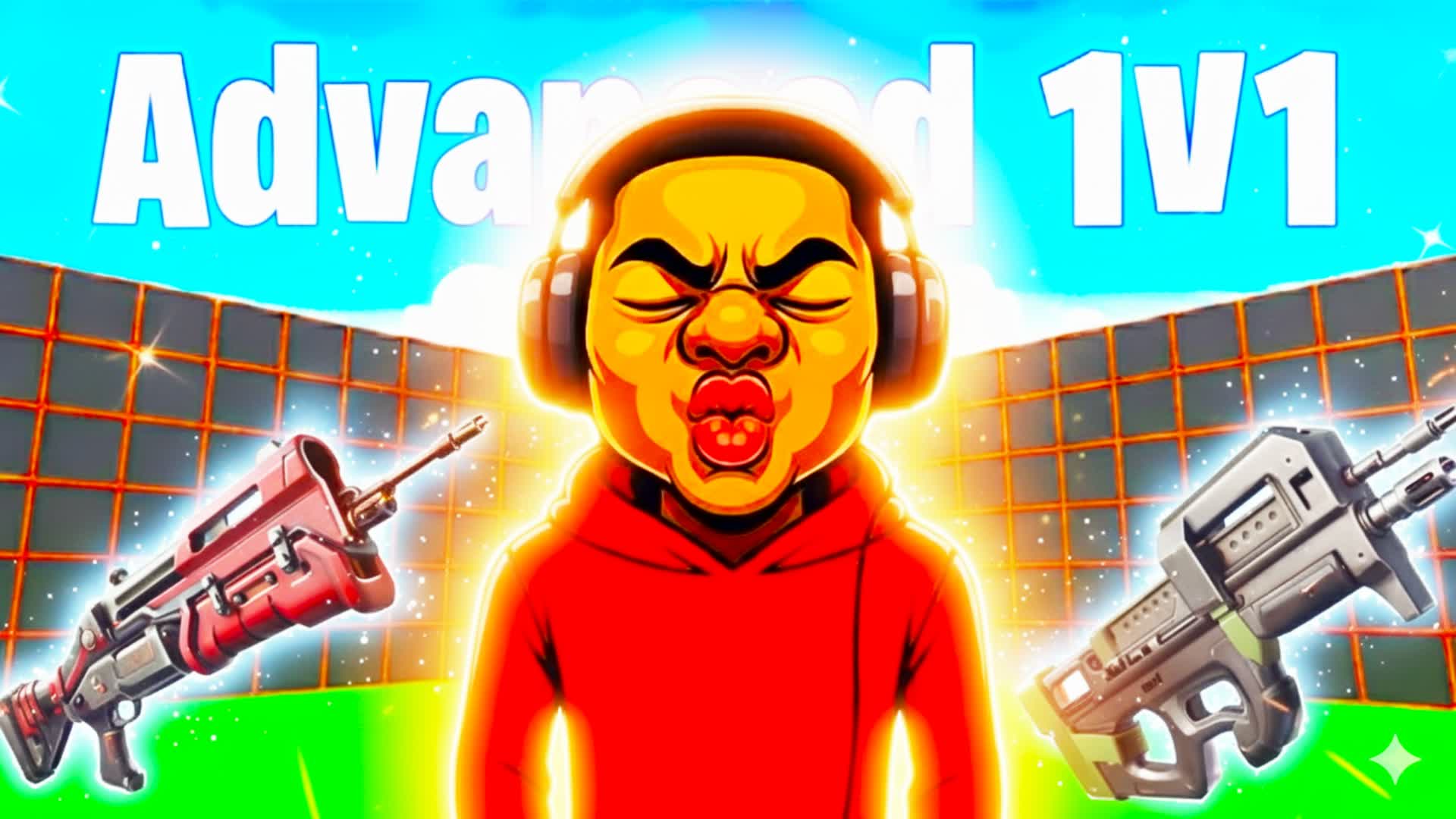 MEGA 1V1 FREE FOR ALL - ALL GUNS