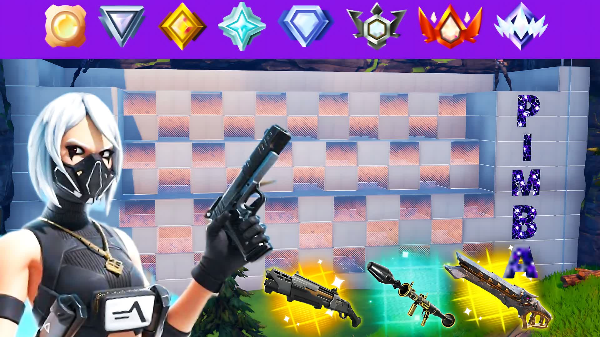 🏆ZONE WARS TRYHARD UP SOLITARIO🏔️