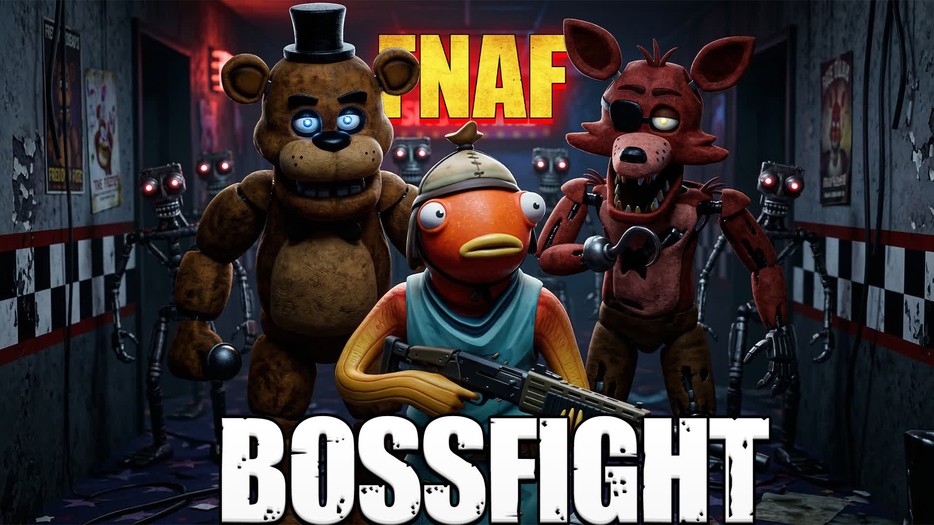 FNAF - ESCAPE FREDDY 🐻 [BOSSFIGHT]