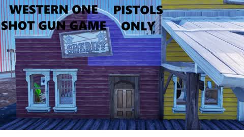 Western One Shot Gun Game (pistols only)