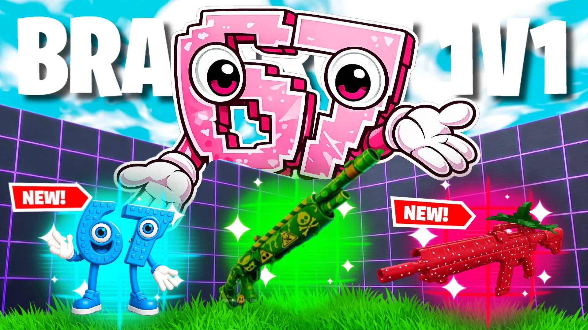 BRAINROT 1V1 FFA - ALL GUNS & VEHICLES