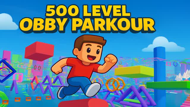🌈MEGA EASY OBBY [500 LEVEL] PARKOUR