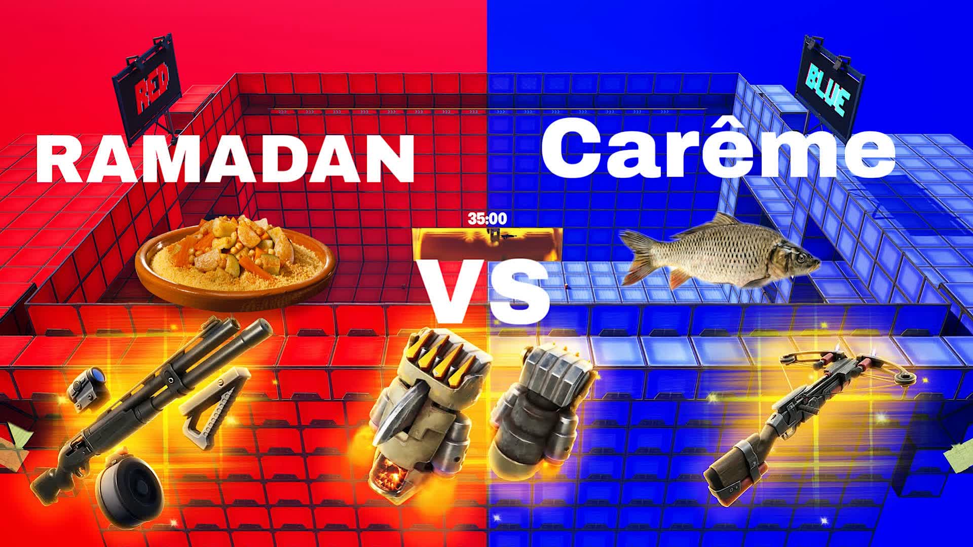 ラマダン vs カルメ