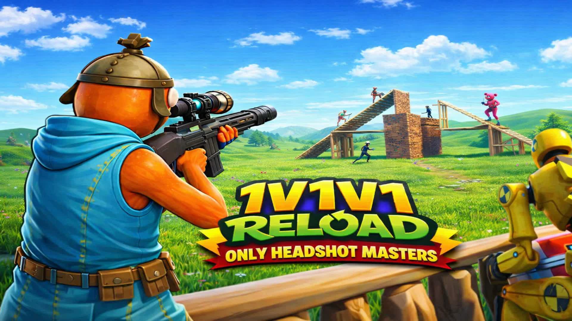 BOTかAIMGODか？🎯 1v1v1 リロード