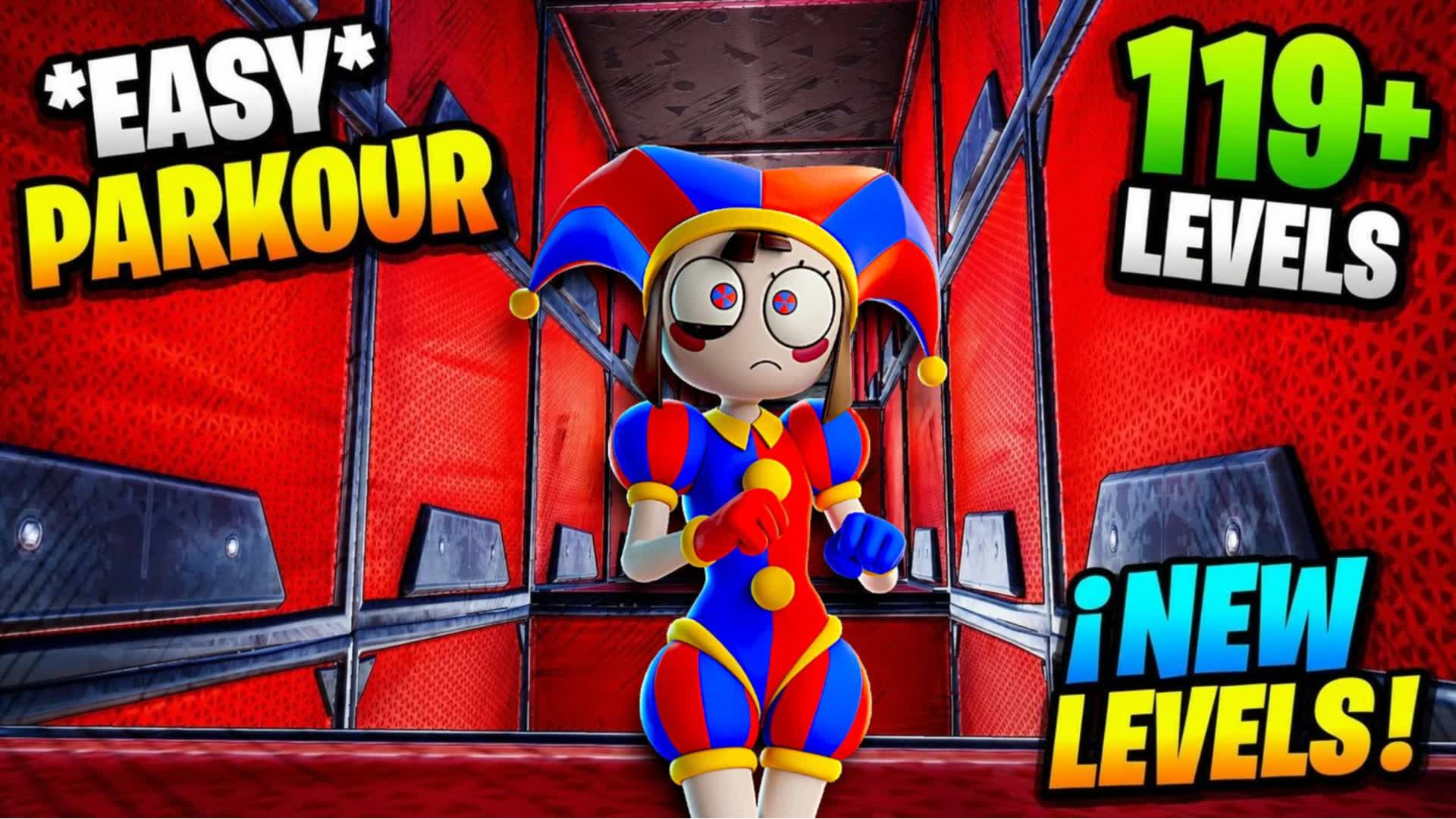 🎪 ¡NEW LEVELS! ✨ Easy Parkour 125+