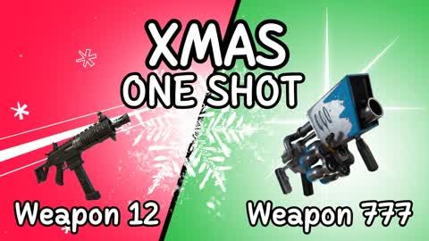 🎄CRAZY XMAS ONE SHOT🎯 GUN GAME🎅