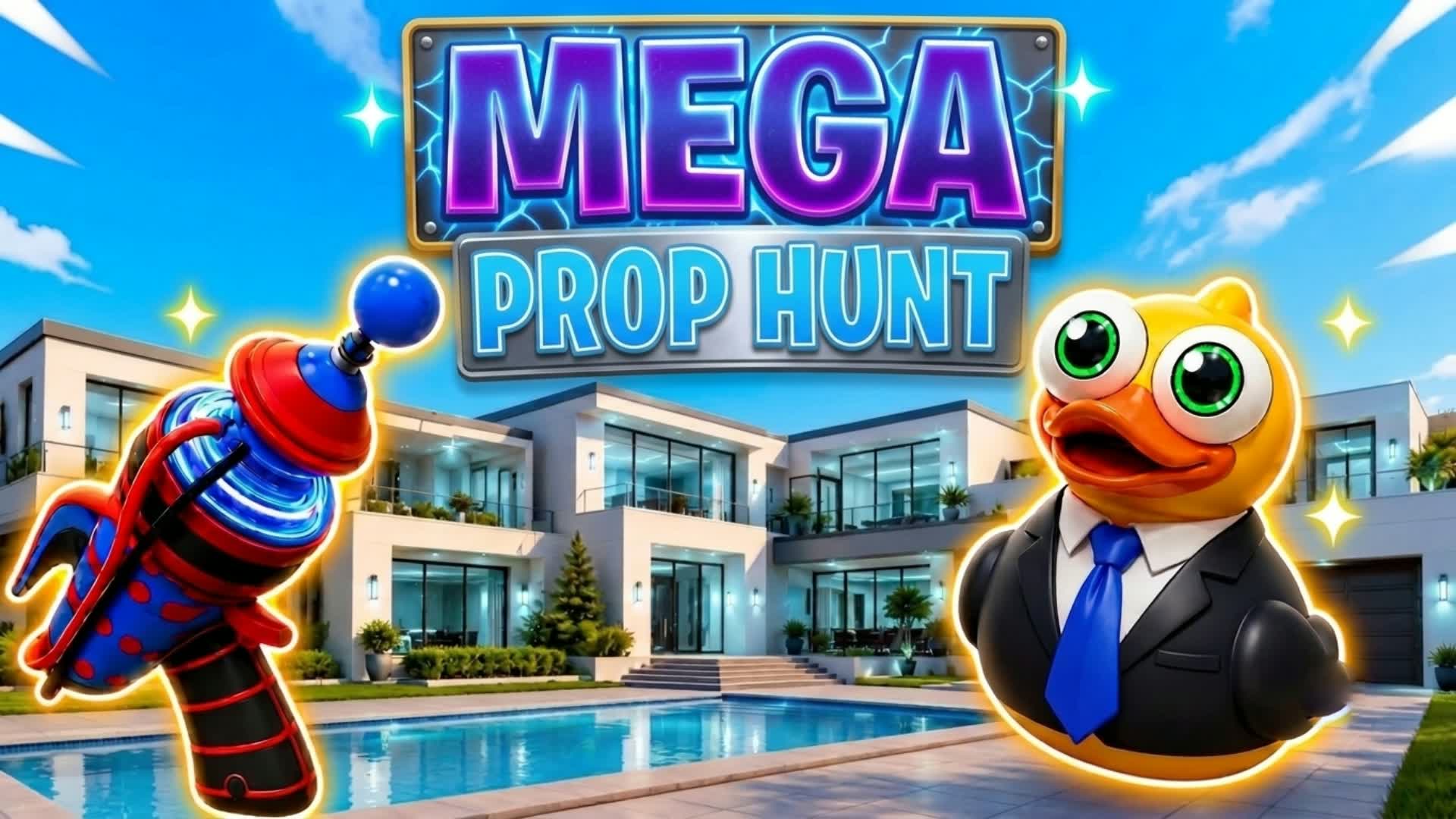 SUPER MEGA PROP HUNT-道具躲猫猫