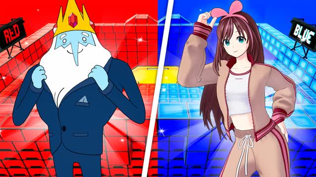 MEGA RED VS BLUE🔴🔵 RUMBLE