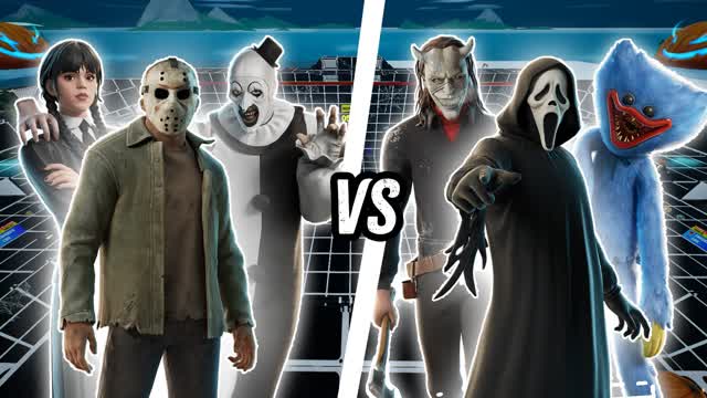 TEAM JASON VS TEAM GHOST FACE