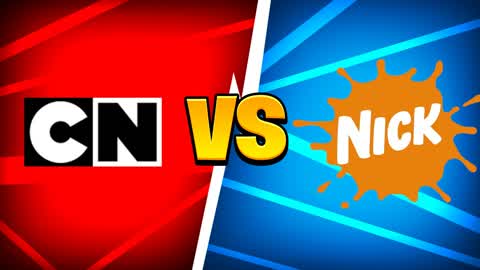 CARTOON NETWORK VS NICKIELEDOEN 🔴🔵