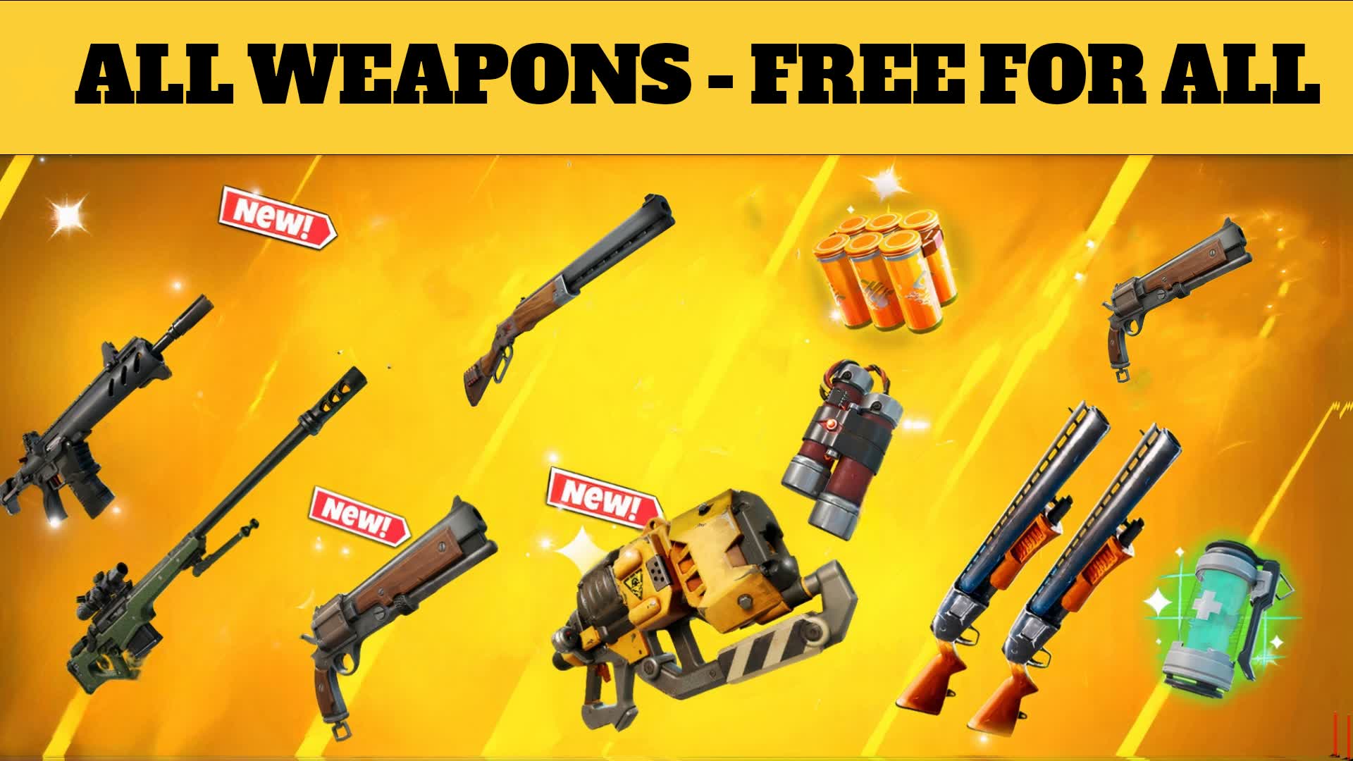CRAZY⭐ALL WEAPONS - FREE FOR ALL⭐