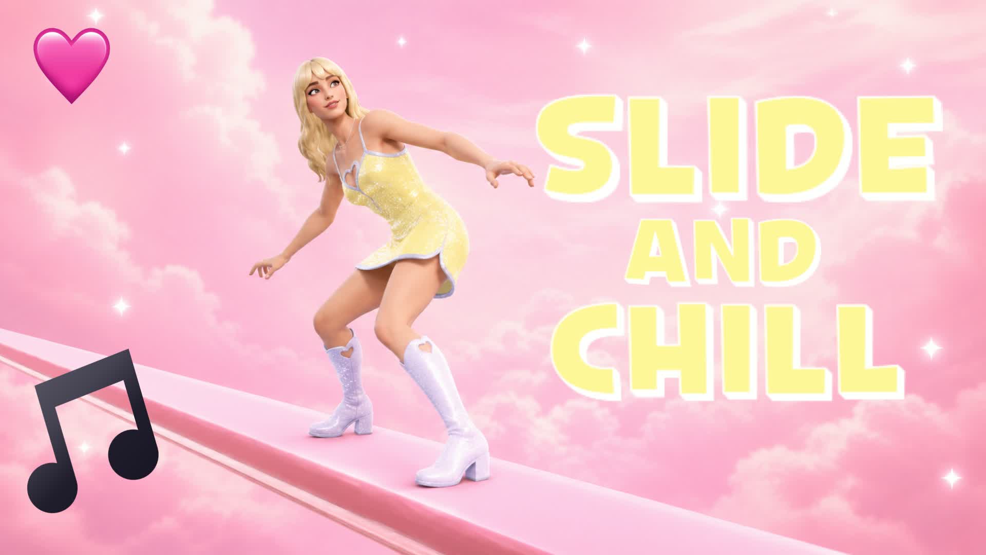 SLIDE AND CHILL PINK🎵❤️