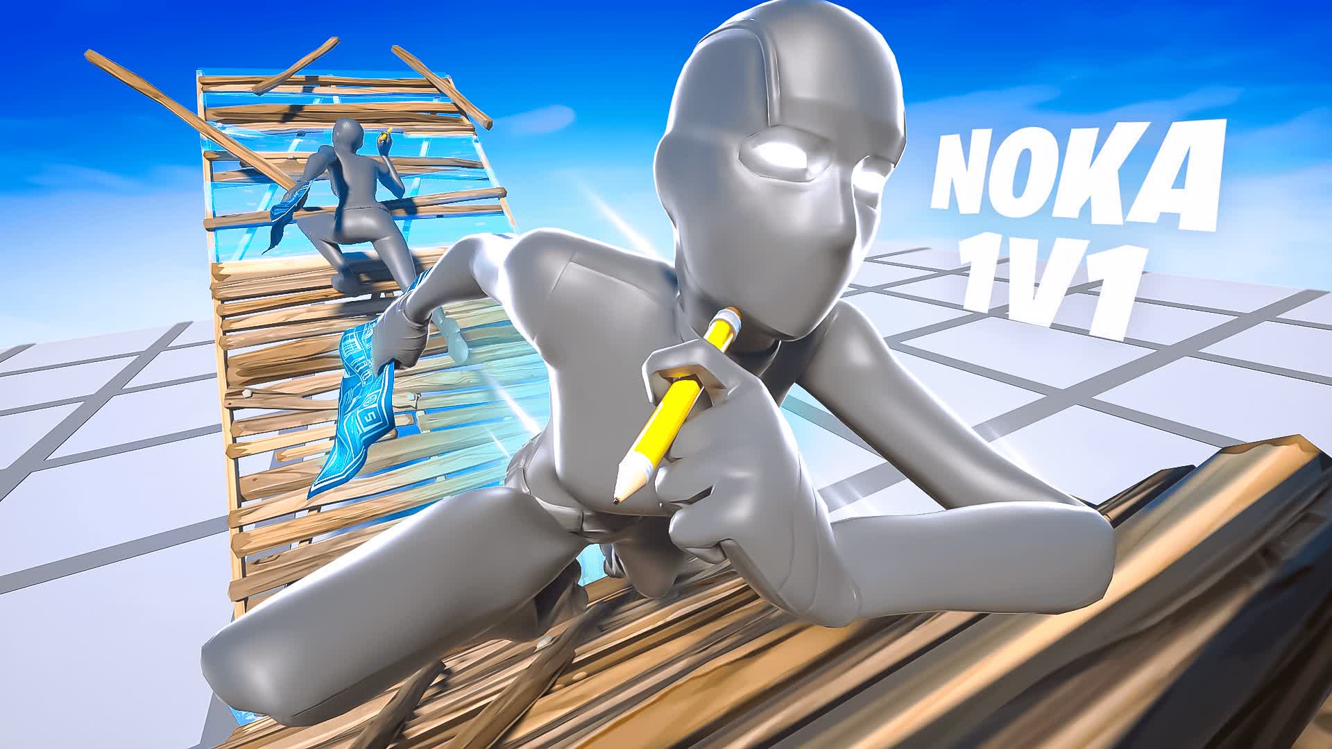 NOKA 1V1 BUILD FIGHT (200 PUMPS)