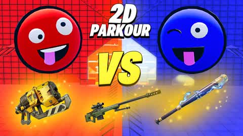 🔴 2D PARKOUR RED VS BLUE 🔵