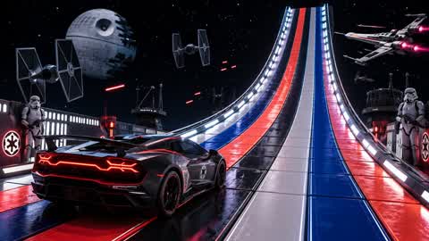 CAR GAME - INSANE MEGA RAMP
