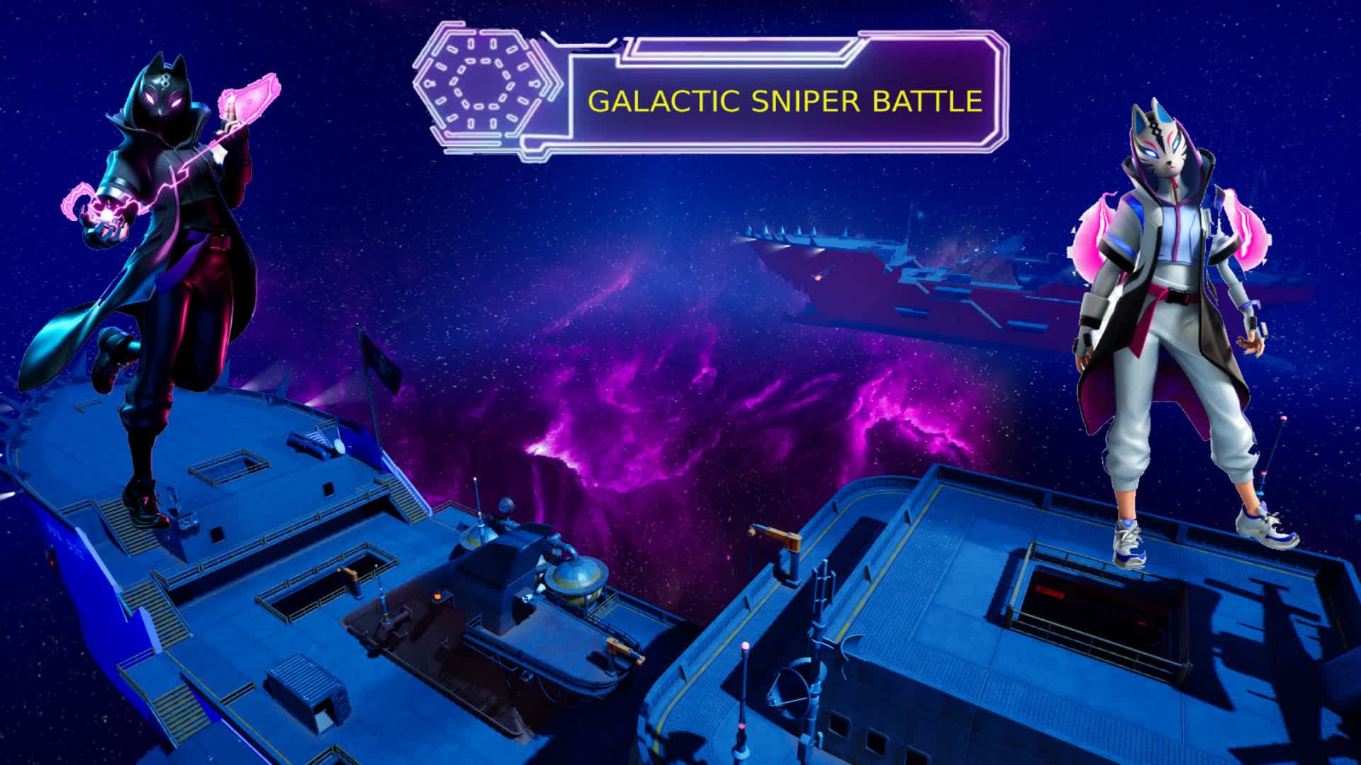 🚀Galactic Sniper Battle Red🔴 VS Blue🔵